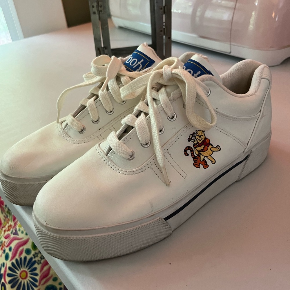 White Pooh and Tigger sneakers